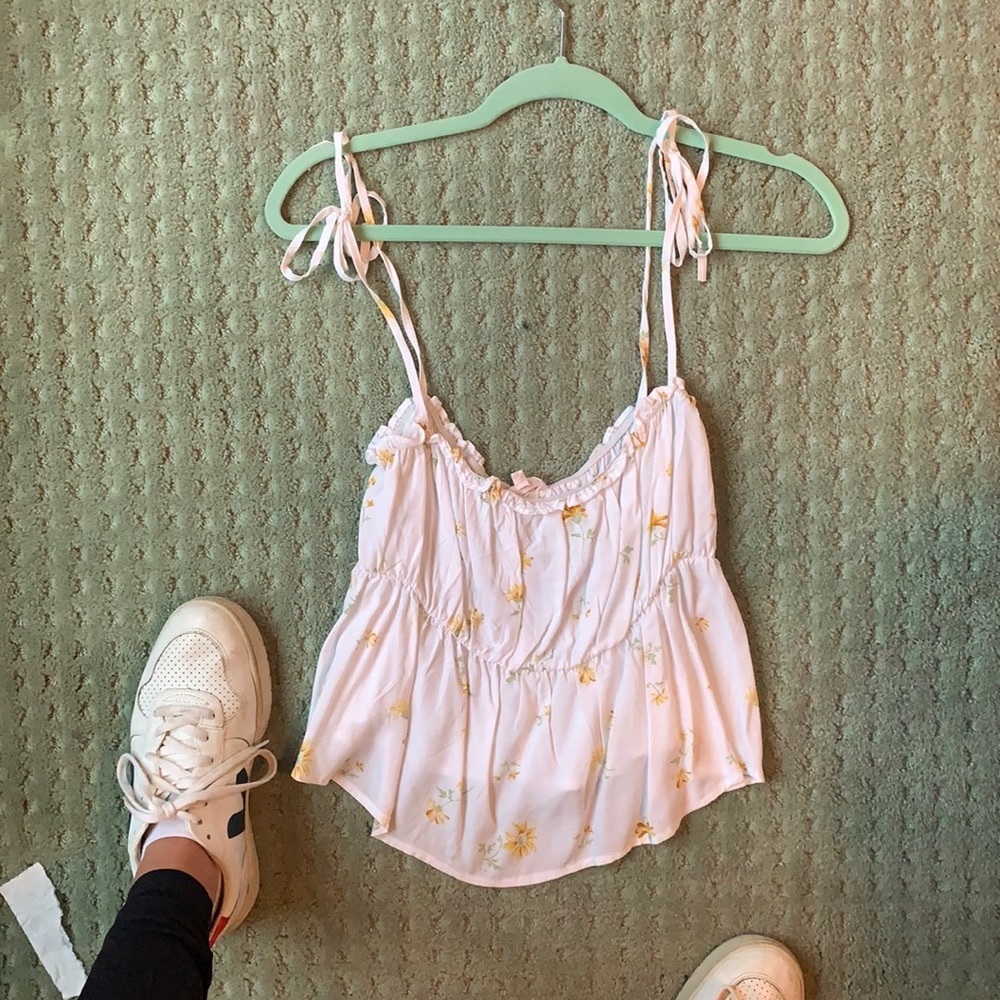 Pacsun Lottie Moss Tie Strap Medium Top